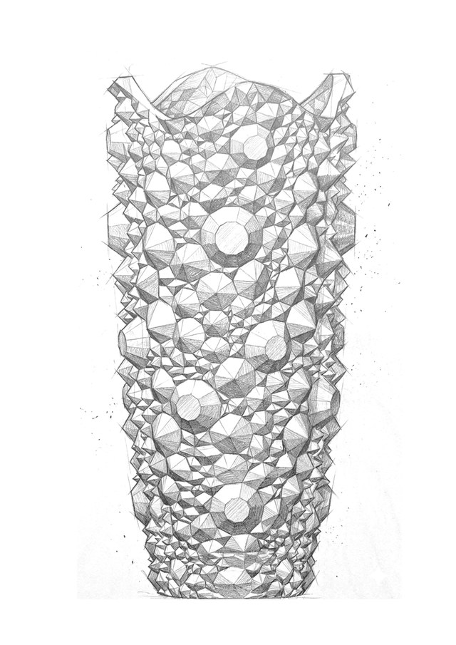 Crystal design sketch